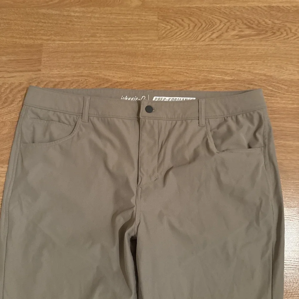 Johnnie O Prep-Formance Pants Men's 40x32 Beige Khaki Performance Golf Office